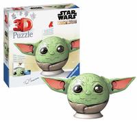 Ravensburger Star Wars Mandalorian Grogu (with Ears) 3D Jigsaw Puzzle for Kids and Adults Age 6 Years Up - 72 Pieces - No Glue Required