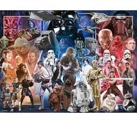 Ravensburger Star Wars Whole Universe 1500 Piece Jigsaw Puzzle | Unique Piece Design | Softclick Technology for Puzzle Enthusiasts