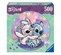 Ravensburger Stitch - Circular 500 Piece Jigsaw Puzzle for Kids - Every Piece is Unique Pieces Fit Together Perfectly