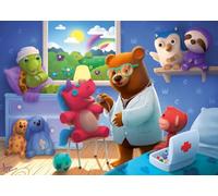Ravensburger Stuffed Animal Teddy Bear Hospital - 35 Piece Jigsaw Puzzle for Girls and Boys Age 3 Years +