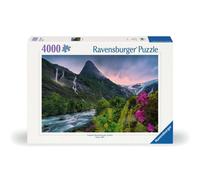 Ravensburger Stunning Mountain Vibes 4000 Piece Jigsaw Puzzle | Perfect Challenge for Expert Puzzlers | Certified by The Forest Stewardship Counc