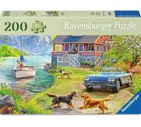 Ravensburger Summer Lake House 200 XL Piece Jigsaw Puzzle Toys