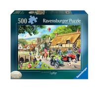 Ravensburger Summer Village 500 Piece Jigsaw Puzzle for Adults and Kids Age 10 Years Up - Large Format