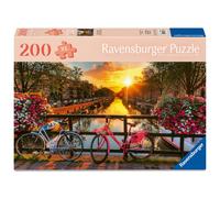 Ravensburger Jigsaw Puzzle – Sunset in Amsterdam – 200 Pieces – Feel Well Range – Adults & Kids