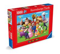 Ravensburger 12000455 - Super Mario - 1000 pieces jigsaw puzzle - Puzzle for adults and kids age 14 years up, Super Mario Puzzle, gifts for Super Mario fans