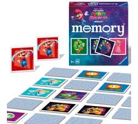 Ravensburger Super Mario 2 Mini Memory Game - Matching Picture Snap Pairs Game For Kids Age 3 Years and Up