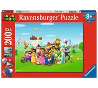 Ravensburger Super Mario 200 Piece Jigsaw Puzzles for Kids Age 8 Years Up - Extr