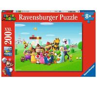 Ravensburger Super Mario 200 Piece Jigsaw Puzzles for Kids Age 8 Years Up - Extr