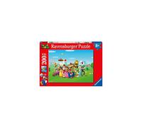 Ravensburger Super Mario 200 Piece Jigsaw Puzzles for Kids Age 8 Years Up - Extra Large Pieces