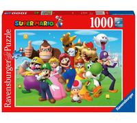 Ravensburger Super Mario Bros 1000-Piece Puzzle - 70 x 50 cm, Ages 12+, Green