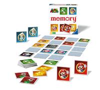 Ravensburger Super Mario Large Memory - Matching Picture Snap Pairs Game For Kids Age 3 Years and Up