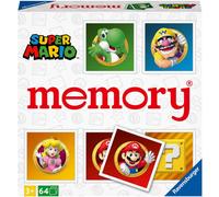 Ravensburger Super Mario Large Memory - Matching Picture Snap Pairs Game For Kids Age 3 Years and Up