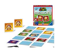 Ravensburger Super Mario Mini Memory Game for Kids Age 3 Years and Up - Matching Pairs Card Game with 48 Picture Cards, Preschool Learning Toy, Fami