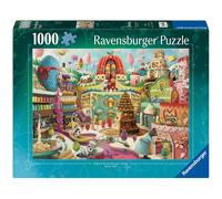 Ravensburger Sweet Street 1000 Piece Jigsaw Puzzle Confectionery Wonderland