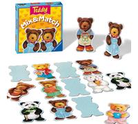 Ravensburger Teddy Mix & Match - Interactive Children's Game | Quick Play | Ideal for Age 2 and Up | Classic Family Fun | Quality Craftsmanship