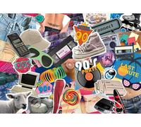 Ravensburger The 90s - 1000 Piece Jigsaw Puzzle for Adults and Kids Age 12 Years + - Vintage Retro Nostalgic 1990