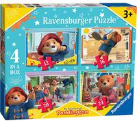 Ravensburger The Adventures of Paddington 4 in Box 12, 16, 20, 24 Piece Jigsaw