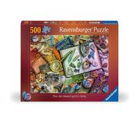 Ravensburger Aimee Stewart The Archaeologist’s Desk 500 Piece Jigsaw Puzzle for Adults and Kids Age 10 Years Up