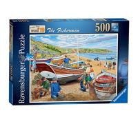Ravensburger Happy Days at Work No.19 The Fisherman 500 Piece Jigsaw Puzzle