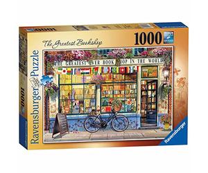 Ravensburger The Greatest Bookshop 1000 Piece Jigsaw Puzzle for Adults and for Kids Age 12 and Up