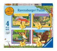 Ravensburger The Gruffalo 4 in a Box Jigsaw Puzzles for Kids Age 3 Years Up - 12, 16, 20 & 24 Pieces