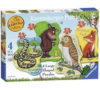 Ravensburger The Gruffalo 4 Large Shaped Jigsaw Puzzles (10, 12, 14, 16 Pieces) for Kids Age 3 Years Up - Educational Toys for Toddlers