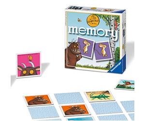Ravensburger The Gruffalo Mini Memory Game - Matching Picture Snap Pairs Game For Kids Age 3 Years Up