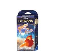 Ravensburger Disney Lorcana TCG Trading Cards Game for Adults and Kids Age 8 Years Up - Starter Set Sapphire & Steel - Deck Building
