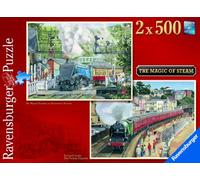 Ravensburger The Magic of Steam 2x 500pc Jigsaw Puzzle