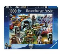 Ravensburger Star Wars The Mandalorian & Grogu Ravensburger Puzzle - 1000 Piece Vibrant Jigsaw Puzzle for Collectors