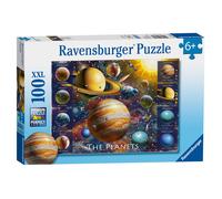 Ravensburger The Planets 100 Piece XXL Jigsaw Puzzle for Kids, Solar System Puzzle with Extra Large Pieces, Ages 6 Years and Up