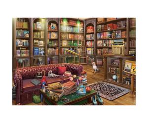 Ravensburger The Reading Room 1000 Piece Jigsaw Puzzle for Adults | Unique Pieces | Anti-Glare Surface | FSC Certified Eco-Friendly | Amazon Ex