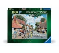 Ravensburger The Village Farrier 1000 Piece Jigsaw Puzzle - Trevor Mitchell Countryside Scene, Village Life Nostalgic Puzzle for Adults & Families