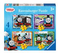 Ravensburger Thomas & Friends 4 in a Box Jigsaw Puzzles for Kids Age 3 Years Up - 12, 16, 20 & 24 Pieces - Educational Toys for Toddlers