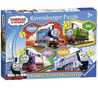 Ravensburger Thomas & Friends 4 Large Shaped Jigsaw Puzzles (10, 12, 14, 16 Piece) for Kids Age 3 Years Up - Educational Toys for Toddlers