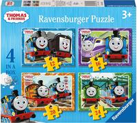 Ravensburger Thomas & Friends Jigsaw Puzzles for Kids Age 3 Years Up - 4 in a B