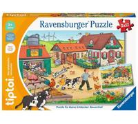 Ravensburger tiptoi® 00136 - Puzzle for Little Explorers: Farm, Puzzle for Children from 3 Years, for 1 Player