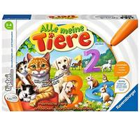 Ravensburger tiptoi alle meine Tiere 00776/Learn Numbers from 1 to 10 with German Animals [Cannot English]