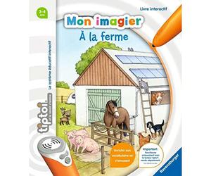 Ravensburger Tiptoi- Interactive Book - Mon Imagier à la Ferme - From 3 Years - 00 027