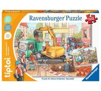 Ravensburger tiptoi Puzzle 00137 Puzzle for Little Explorers: Construction Site, Puzzle for Children from 3 Years, for 1 Player