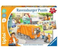 Ravensburger tiptoi Puzzle 00138 Puzzle for Little Explorers: Rubbish Listing, Children's Puzzle from 3 Years, for 1 Player