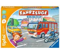 Ravensburger tiptoi Spiel 00127 Vehicles in the City Educational Game from 3 Years, Educational Assignment Game for Boys and Girls, for 1-4 Players