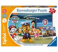 Ravensburger tiptoi® Spiel 00135 - Puzzle for Little Explorers: Paw Patrol - 2 x 24 Pieces Children's Puzzle from 4 Years - for Boys and Girls - 1 Player