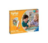 Ravensburger - tiptoi® - Starter Set - Reader + Book 'Je découvures les dinosaures' - Electronic Educational Game without Screen - For Ages 4 and Above - French Version - 00175