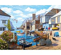 Ravensburger Tranquil Harbour 500 Piece Jigsaw Puzzle for Adults and Kids Age 10 Years Up