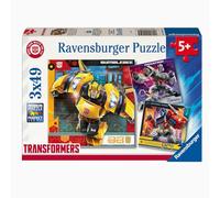 Ravensburger Transformers 3 x 49 piece Jigsaw Puzzles for Adults and Kids Age 5 Years Up