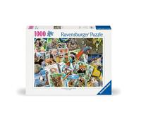 Ravensburger Traveller's Animal Journal 1000 Piece Jigsaw Puzzles for Adults and Kids Age 12 Years Up