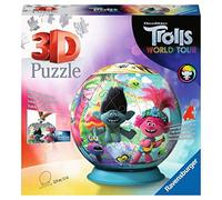 Ravensburger Trolls 2 World Tour 3D Jigsaw Puzzle Ball for Kids Age 6 Years Up - 72 Pieces - No Glue Required