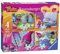 Ravensburger Trolls 4 in A Box (12, 16, 20, 24Pc) Jigsaw Puzzles