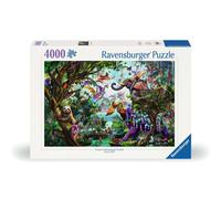 Ravensburger - Tropical Dragons - 4000 Piece Jigsaw Puzzle - Quirky Mythical Dragon Antics in Stunning Vibrant Detail - Frameable - Premium Qua